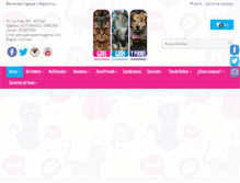 Tablet Screenshot of gatosgatosyperros.com